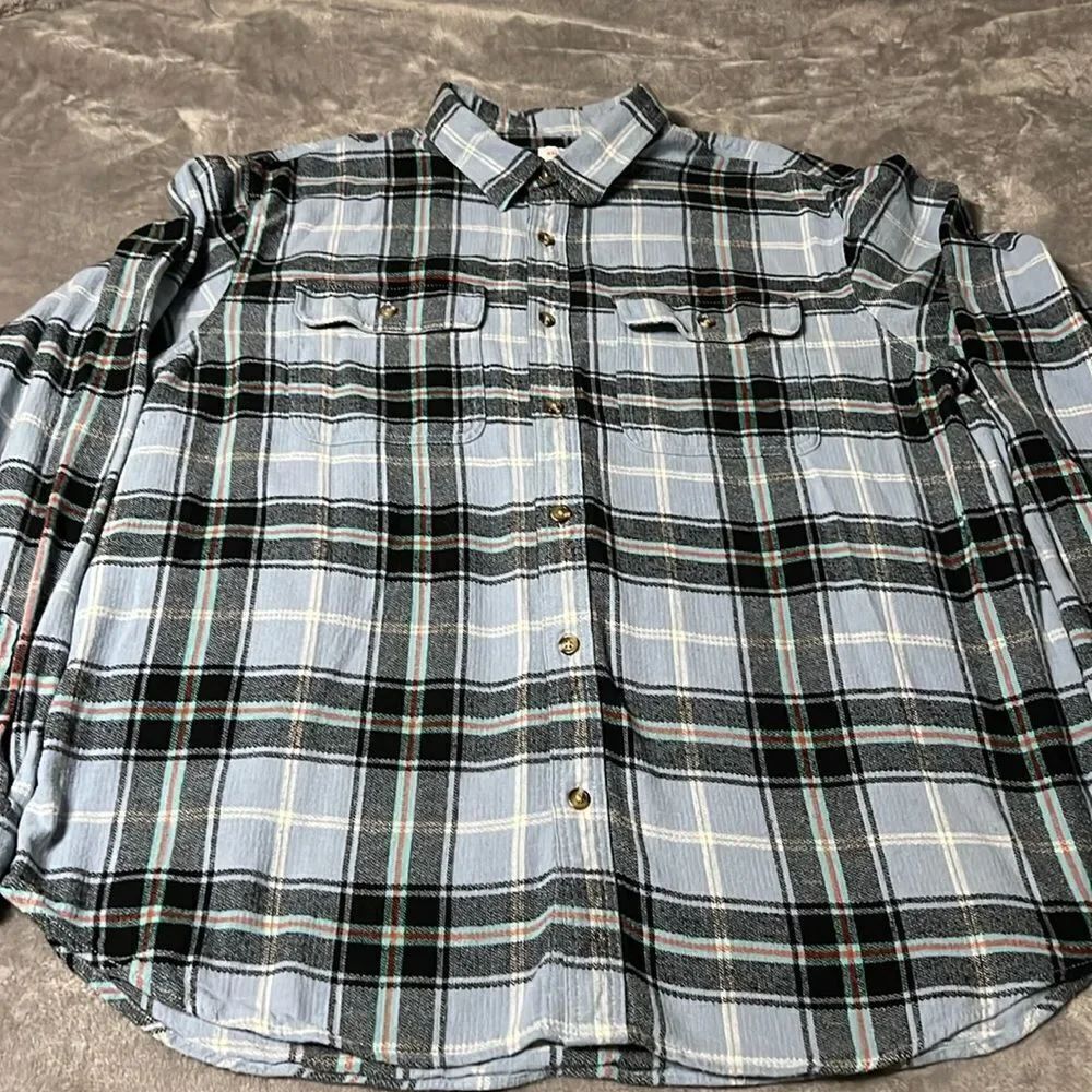 Old Navy Men’s Plaid Button Down Shirt